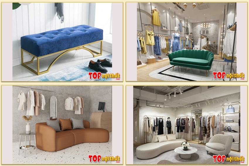 Ghế Sofa Cho Shop Thời Trang - Top 10 Mẫu Đẹp Được Yêu Thích